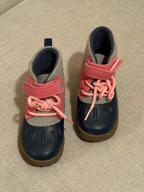 Carter's Navy and Pink Toddlers' Winter Boots